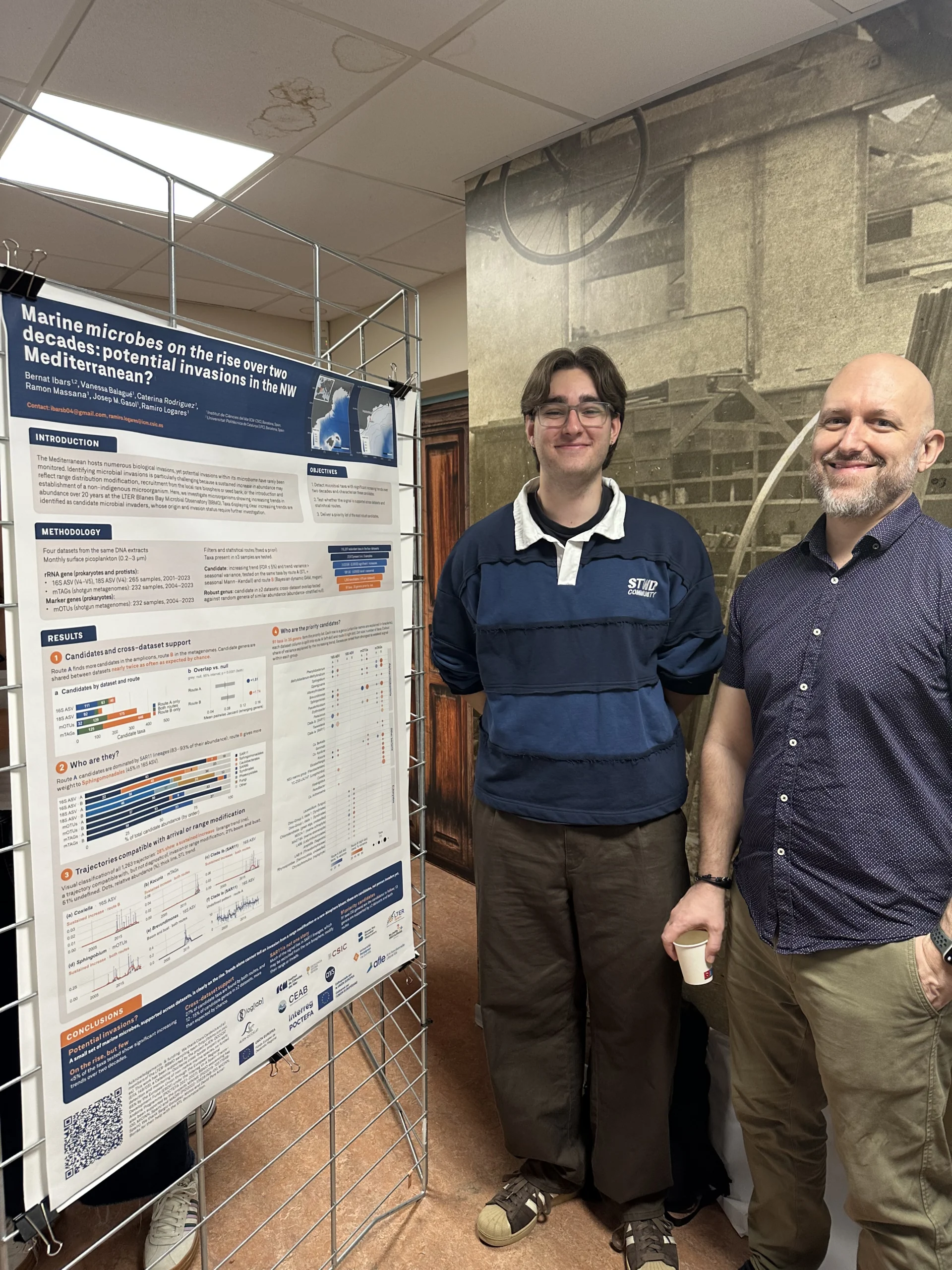 Bernat Ibars et Ramiro Logares poster
